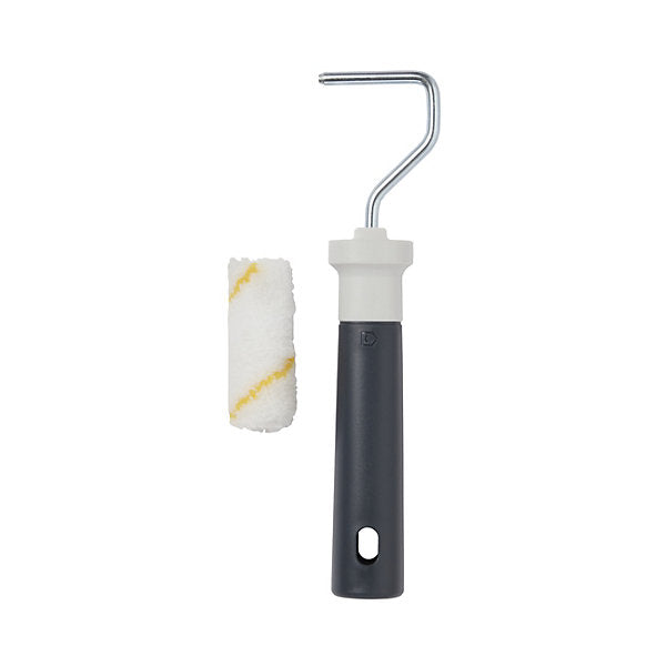 GoodHome Short pile Fixed Roller frame & sleeve for Solvent & water-based paints, (L)65mm, 2 piece