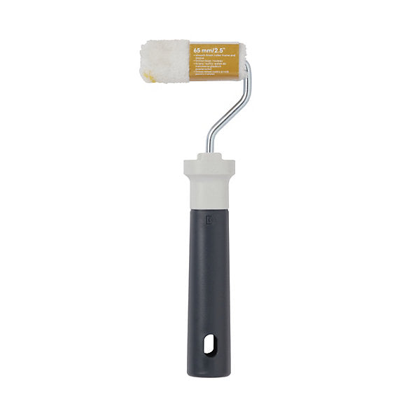 GoodHome Short pile Fixed Roller frame & sleeve for Solvent & water-based paints, (L)65mm, 2 piece