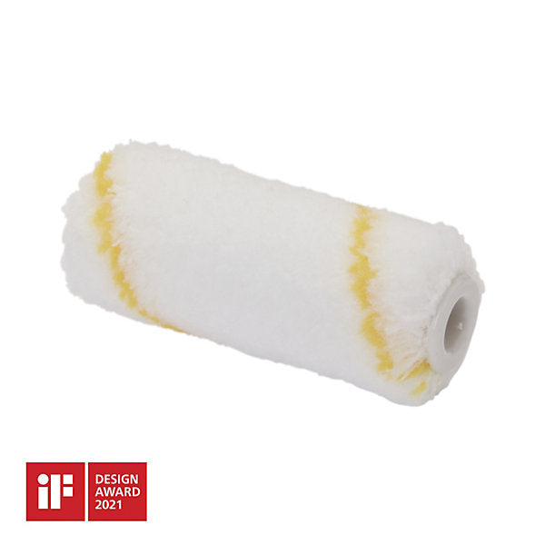 GoodHome Short Pile Microfibre 2½" Roller sleeve, Pack of 2