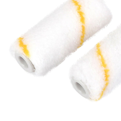 GoodHome Short Pile Microfibre 2½" Roller sleeve, Pack of 2