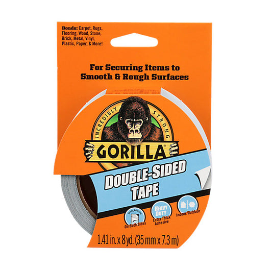 Gorilla Grey Double-sided Tape (L)7.3m