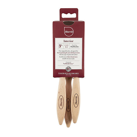 Harris Heritage Fine filament tip Paint brush, Pack of 3
