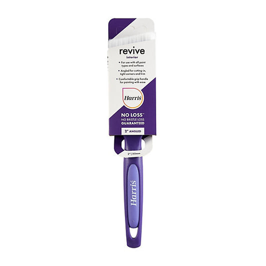 Harris Revive 2" Fine filament tip Soft grip Interior Angled paint brush
