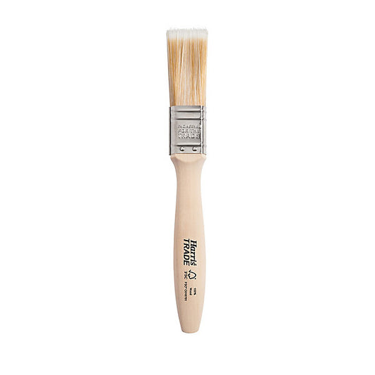 Harris Trade Emulsion & Gloss 1" Fine tip Comfort Interior Paint brush