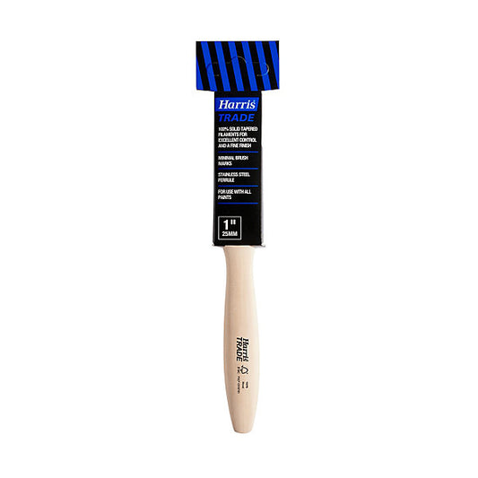 Harris Trade Emulsion & Gloss 1" Fine tip Comfort Interior Paint brush