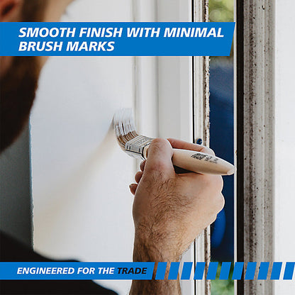 Harris Trade Emulsion & Gloss 1" Fine tip Comfort Interior Paint brush