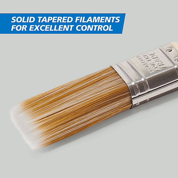 Harris Trade Emulsion & Gloss 1" Fine tip Comfort Interior Paint brush