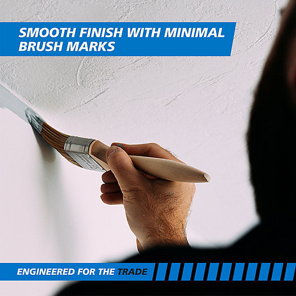 Harris Trade Emulsion & Gloss 2" Fine tip Comfort Interior Paint brush, Pack of 4