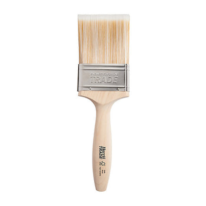 Harris Trade Emulsion & Gloss 3" Fine tip Comfort Interior Paint brush, Pack of 1