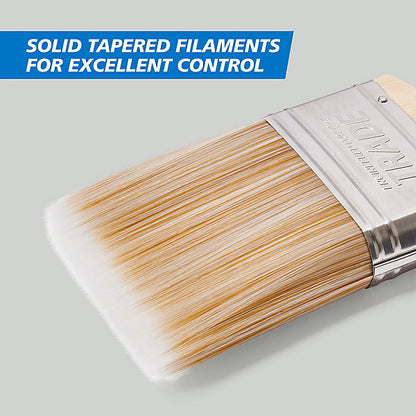 Harris Trade Emulsion & Gloss 3" Fine tip Comfort Interior Paint brush, Pack of 1