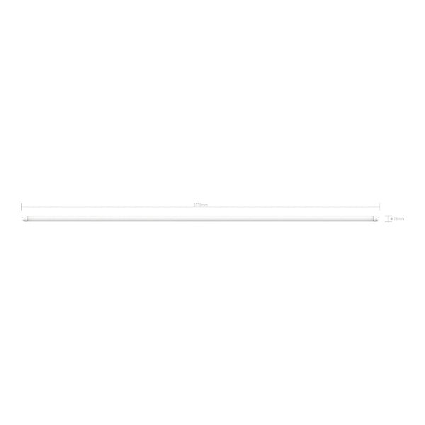 Jacobsen G13 4000K 3600lm T8 Neutral white LED Light bulb (L)1778mm