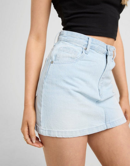 McKenzie Libra Denim Skirt