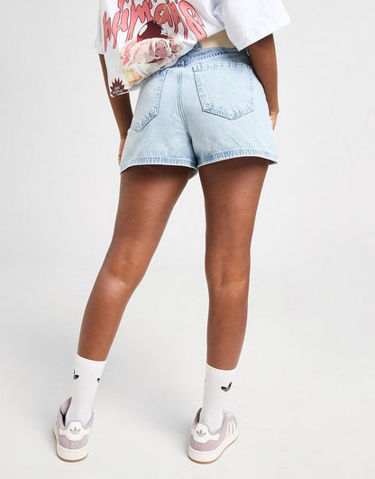 Unlike Humans High-Rise Mom Shorts