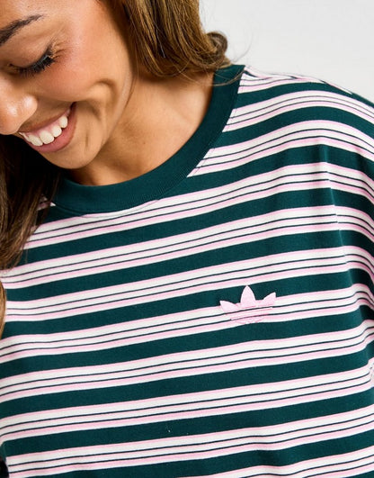 adidas Originals Stripe Crop T-Shirt