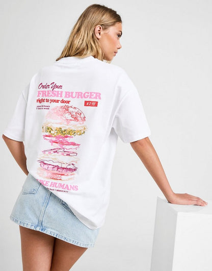 Unlike Humans Burger T-Shirt
