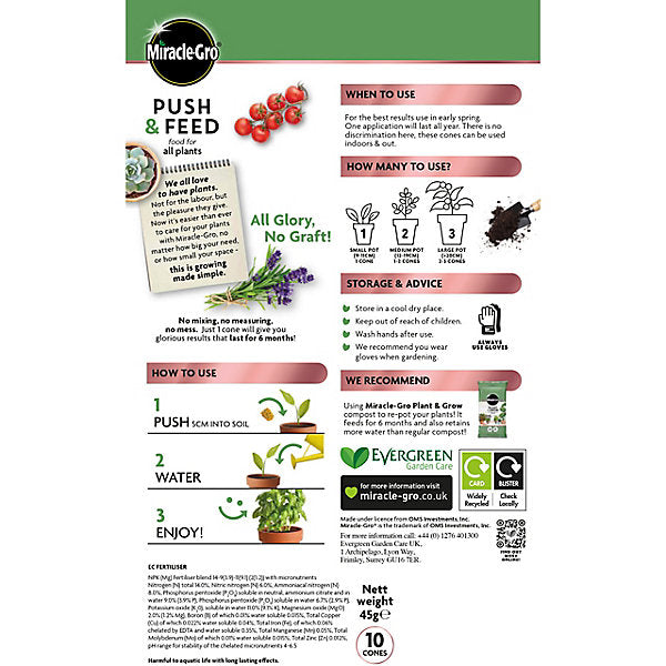 Miracle-Gro Lawn feed Pellets, 0.05kg