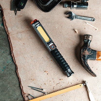 Nebo Big Larry Pro 3.7V Cordless Integrated LED Rechargeable Work light, 600lm