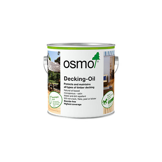 Osmo Clear Satin Teak Decking oil, 2.5L