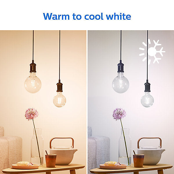 Philips LED Cool white & warm white Non-dimmable Light bulb
