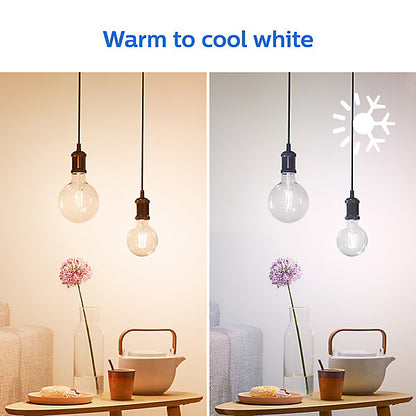 Philips LED Cool white & warm white Non-dimmable Light bulb