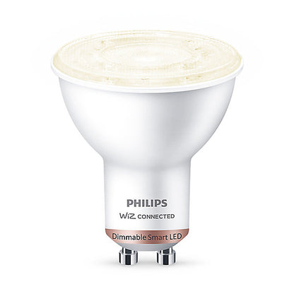 Philips WiZ GU10 50W LED Cool white PAR16 Non-dimmable Light bulb