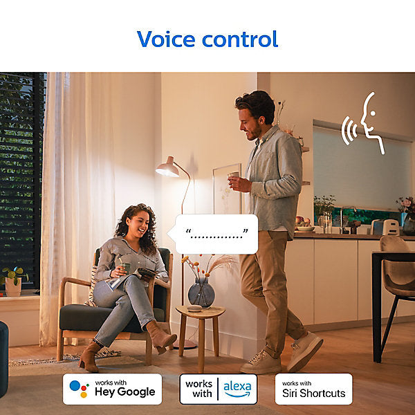 Philips WiZ GU10 50W LED Cool white PAR16 Non-dimmable Light bulb