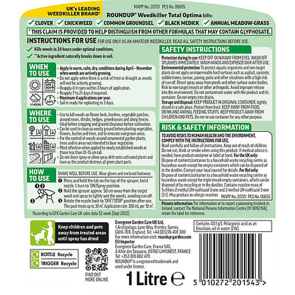 Roundup Weed control Weed killer 1L