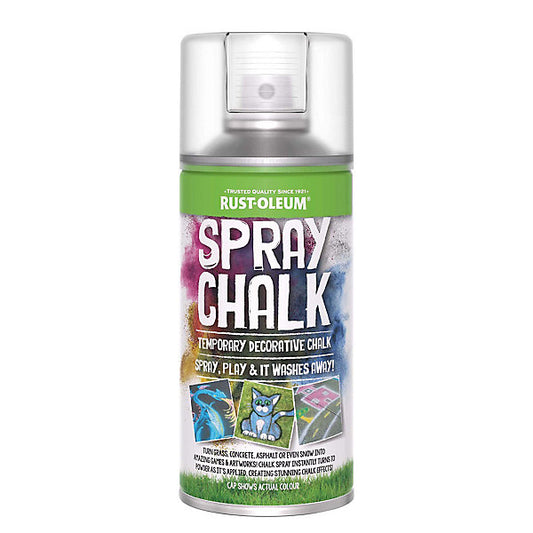 Rust-Oleum Decorative Yellow Chalky Topcoat Spray paint, 150ml