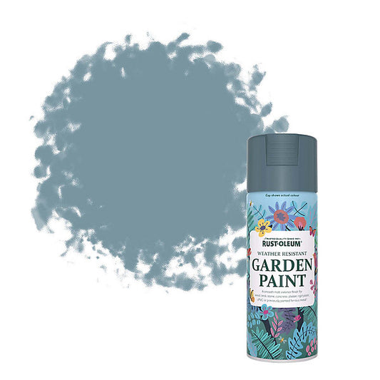 Rust-Oleum Pacific State Matt Multi-surface Exterior Topcoat Paint, 400ml Spray can