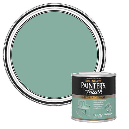 Rust-Oleum Painter's Touch Pistachio Green Matt Multi-room Furniture paint, 250ml