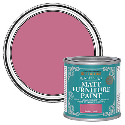 Rust-Oleum Raspberry Ripple Matt Multi-room Furniture paint, 125ml