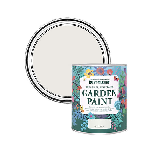 Rust-Oleum Steamed Milk Matt Multi-surface Exterior Topcoat Paint, 750ml Tin