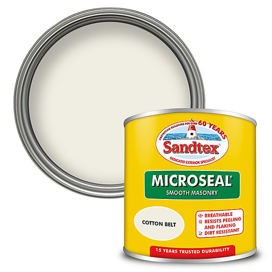 Sandtex Cotton Belt Matt Masonry paint, 150ml Tester pot