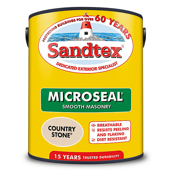 Sandtex Country Stone Matt Masonry paint, 5L Tub