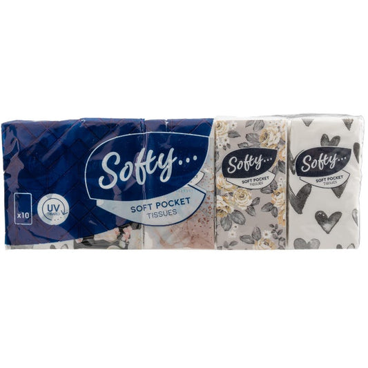 Softy Pocket Tissues (10 Pack)