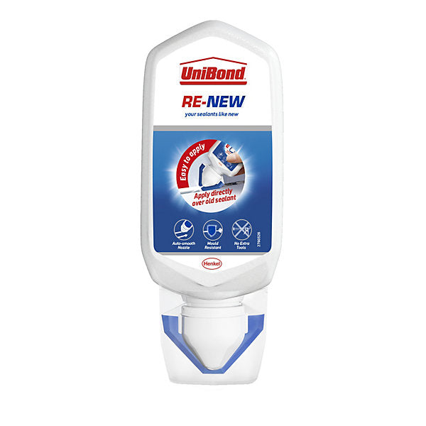 UniBond ReNew White Water-based Bathroom & kitchen Tube Sanitary sealant, 80ml