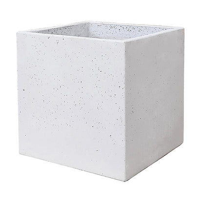 Verve 56L Light grey Square Planter (H)40cm (W)40cm (D)40cm