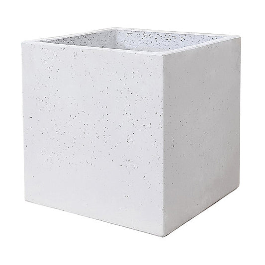 Verve 56L Light grey Square Planter (H)40cm (W)40cm (D)40cm
