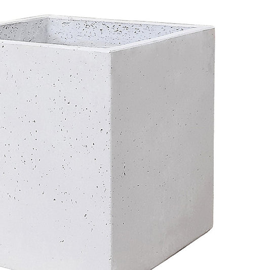 Verve 56L Light grey Square Planter (H)40cm (W)40cm (D)40cm