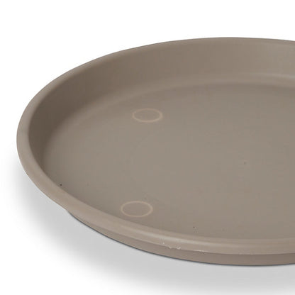 Verve Florus Taupe Bell pot Saucer (Dia)29cm