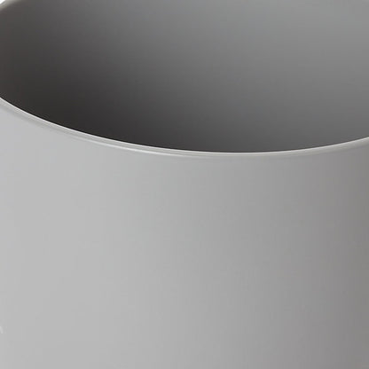 Verve Grey Ceramic Plant pot (Dia) 16cm, (H)15cm, 2.1L