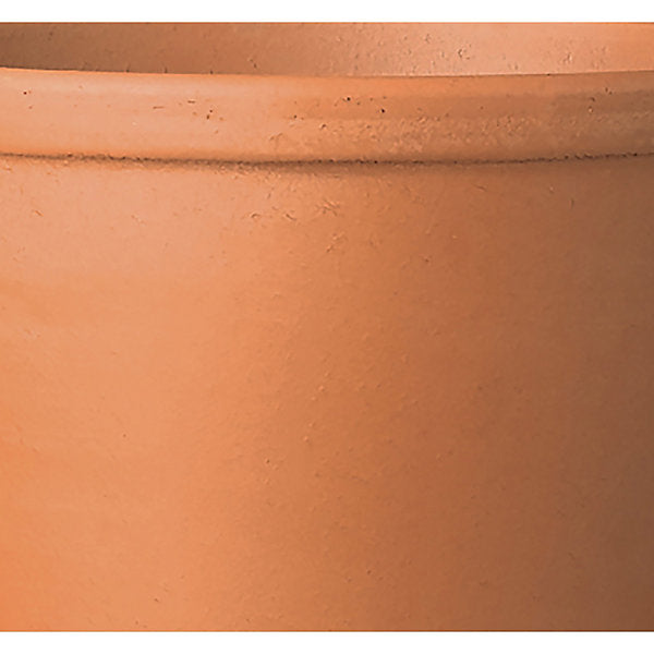 Verve Laleh Terracotta Brown Terracotta Plant pot (Dia) 23.5cm, (H)30cm, 8L
