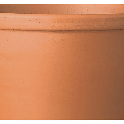 Verve Laleh Terracotta Brown Terracotta Plant pot (Dia) 23.5cm, (H)30cm, 8L