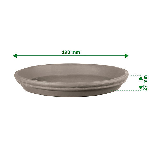 Verve Laleh Terracotta Saucer (Dia)19.3cm