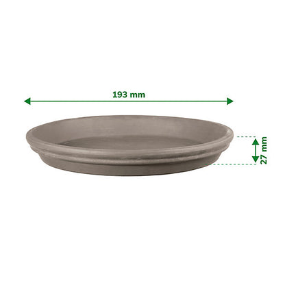 Verve Laleh Terracotta Saucer (Dia)19.3cm