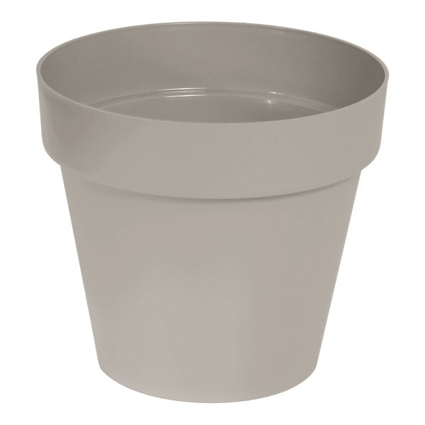 Verve Nurgul Matt Peyote Beige Plastic Plant pot (Dia) 40cm, (H)35.4cm, 29L