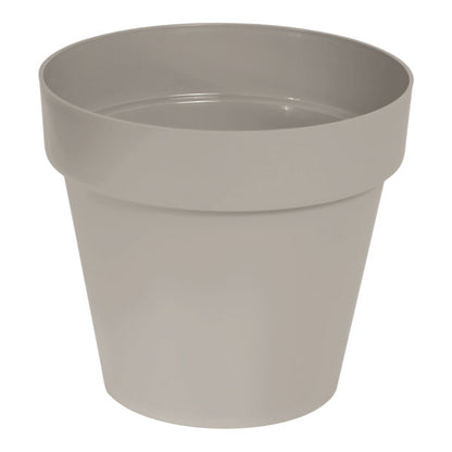 Verve Nurgul Matt Peyote Beige Plastic Plant pot (Dia) 40cm, (H)35.4cm, 29L