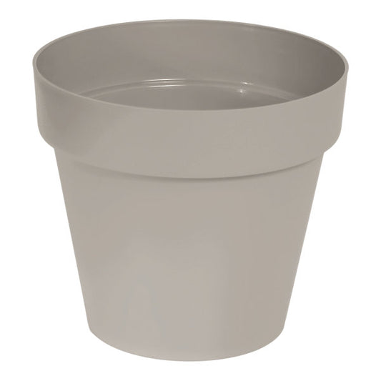 Verve Nurgul Matt Peyote Beige Plastic Plant pot (Dia) 40cm, (H)35.4cm, 29L
