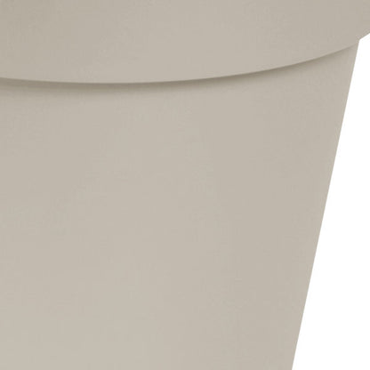 Verve Nurgul Matt Peyote Beige Plastic Plant pot (Dia) 46cm, (H)57.7cm, 55L