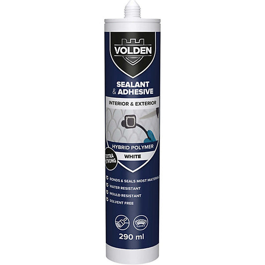Volden White Grab adhesive & sealant 290ml